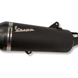 Cenový Hit Výfuk Vespa černý/matný pro GTS 300 HPE E5