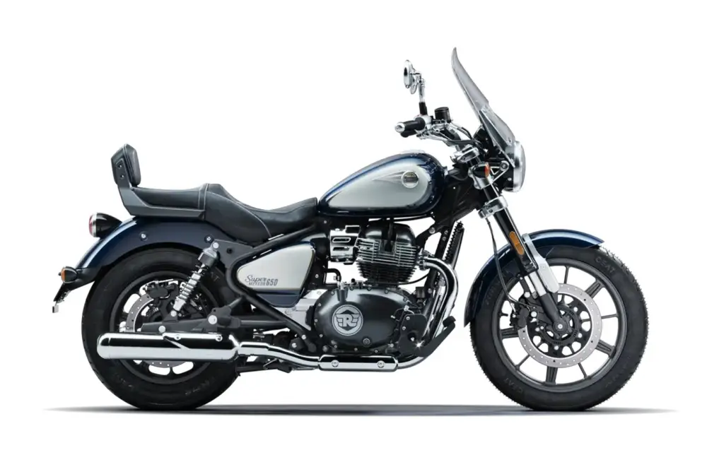 Hit Sezóny Royal Enfield Super Meteor 650 Celestial Blue