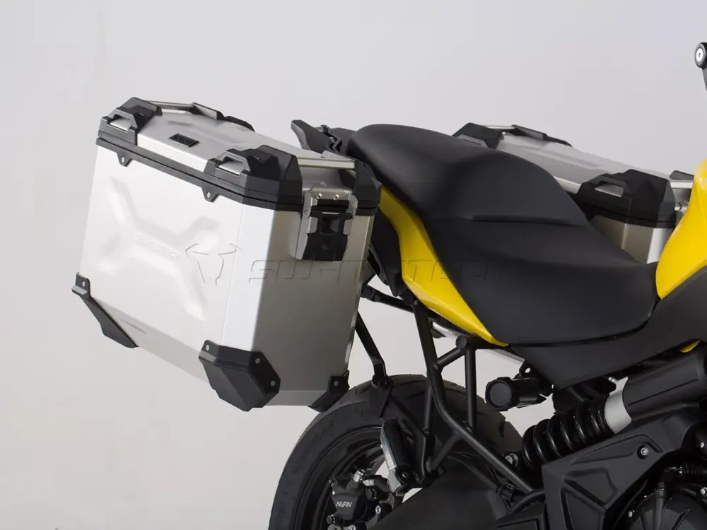 Nová Kolekce sada bočních kufrů TraX Adventure 37/37 L stříbrné