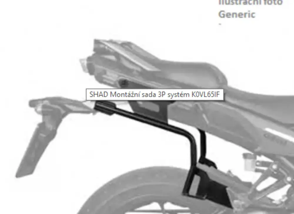 Cenově Výhodný SHAD Montážní sada 3P systém pro KAWASAKI Vulcan S 650 2015-