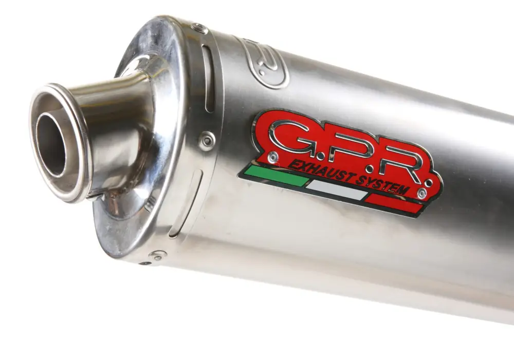 Akce Koncovka výfuku uchycená šrouby GPR INOX ROUND K.30.IT Broušená nerezová ocel