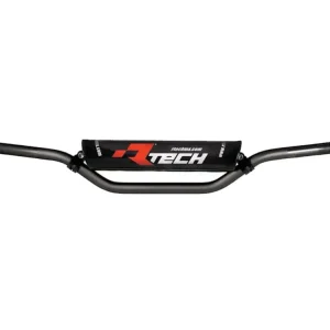 Cenový Hit řídítka (Michael P.) o průměru 22 mm s hrazdou a chráničem, RTECH (černá)