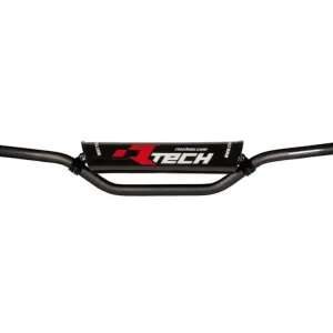 Cenově Výhodný řídítka ( KTM SX 85) o průměru 22 mm s hrazdou a chráničem, RTECH (černá)