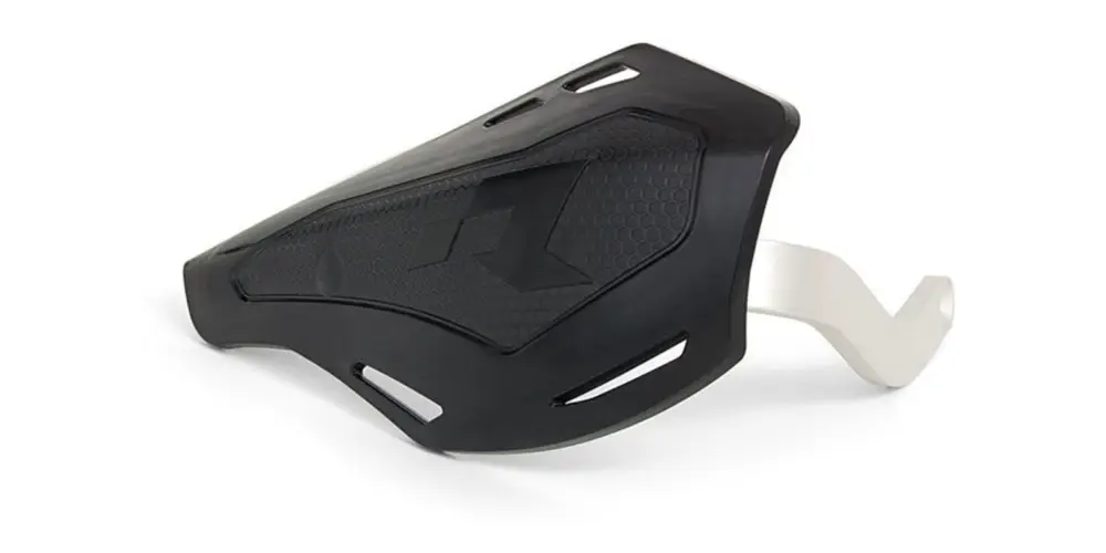 Nízká Cena kryty páček HP1 SCRAMBLER, RTECH (černé s šedou ALU výztuhou, včetně montážní sady)