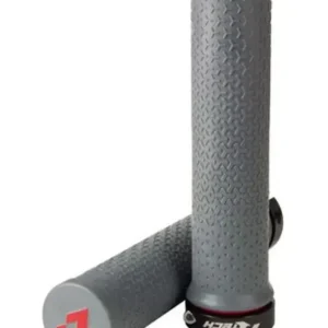 gripy lock-on R20, RTECH (šedé, 1 pár) Cenová Bomba
