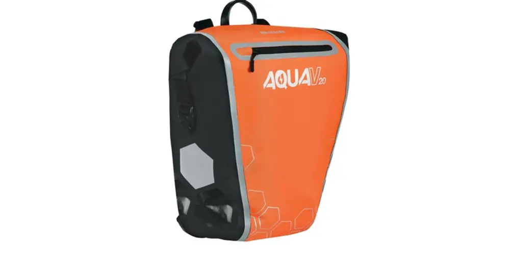 Speciální Cena boční brašna AQUA V20 QR, OXFORD (oranžová/černá, s rychloupínacím systémem, objem 20l, 1ks)