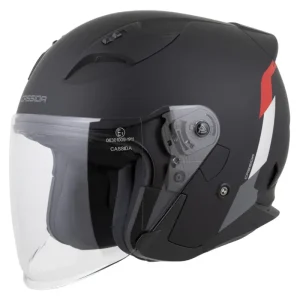 přilba Reflex 2.0 Safety, CASSIDA (černá matná/červená/šedá/stříbrná reflexní) 2025 Vrácení Zdarma