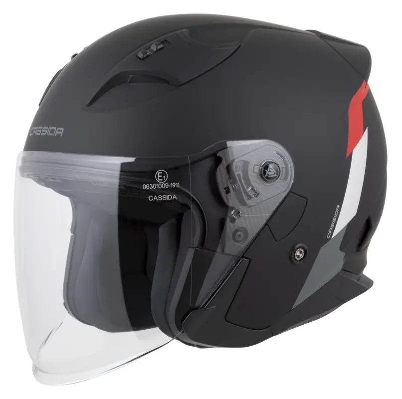 přilba Reflex 2.0 Safety, CASSIDA (černá matná/červená/šedá/stříbrná reflexní) 2025 Vrácení Zdarma