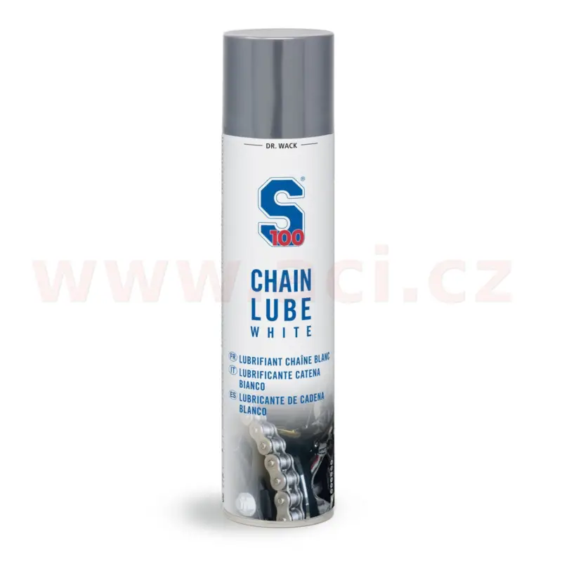 S100 mazivo na řetězy - White Chain Spray 2.0 400 ml Akce