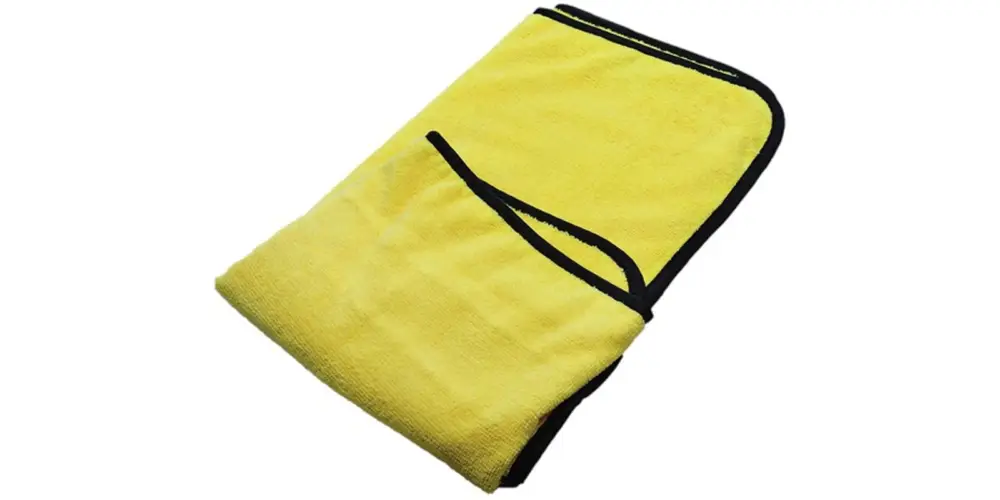 Originální utěrka z mikrovlákna Super Drying Towel určená pro sušení a otírání povrchů, OXFORD (90 x 55 cm, žlutá)