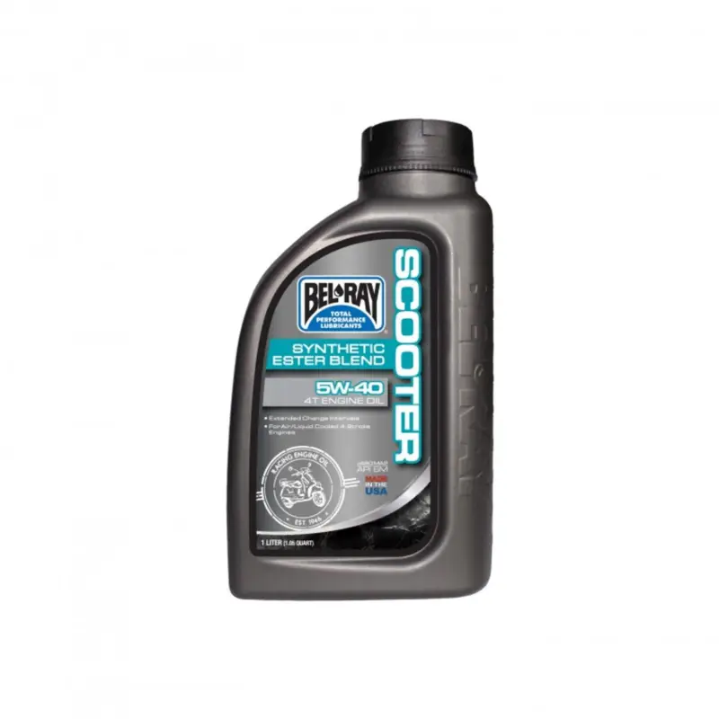 Objednat Nyní Motorový olej Bel-Ray SCOOTER SYNTHETIC ESTER BLEND 4T 5W-40 1 l