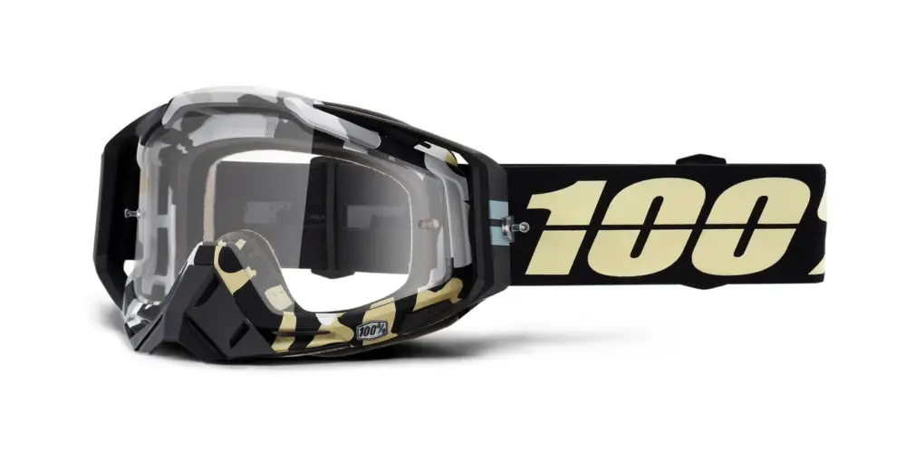 100% brýle RACECRAFT PINACLES, 100% (čiré plexi) Nízká Cena