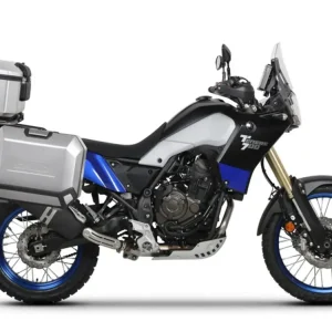 Speciální Cena Kompletní sada hliníkových kufrů SHAD TERRA, 37L topcase 36L/47L boční kufry, včetně montážní sady a plotny SHAD YAMAHA Tenere 700 XTZ690