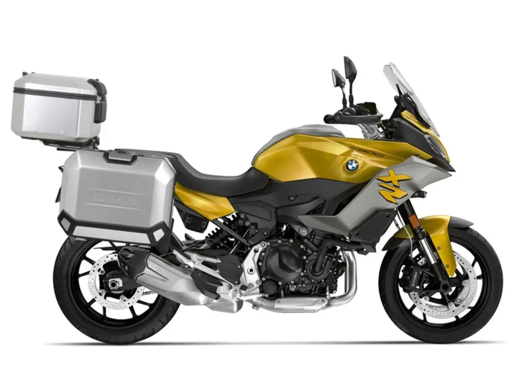 Vrácení Zdarma Kompletní sada hliníkových kufrů SHAD TERRA, 48L topcase 36L/36L boční kufry, včetně montážní sady a plotny SHAD BMW F 900 XR