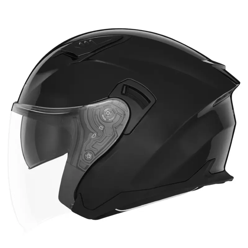 Sezónní Sleva NOX Otevřená moto přila N130 černá lesklá
