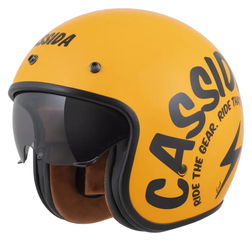 přilba Oxygen 2.0 Gear, CASSIDA (žlutá/černá) 2025 Tovární Cena