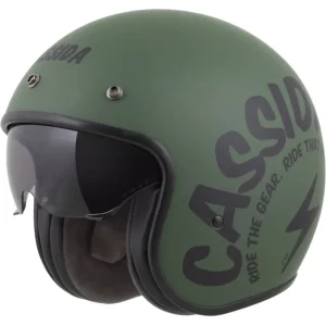 Časově Omezené přilba Oxygen 2.0 Gear, CASSIDA (zelená matná/černá) 2025