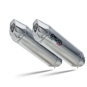 Akční Nabídka Dvojitá koncovka výfuku Slip-on GPR FURORE-X INOX Y.50.FXSC Matná černá
