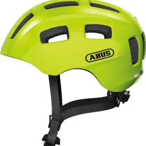 Super Cena cyklo přilba Youn-I 2.0 signal yellow, ABUS,dětská (žlutá fluo)