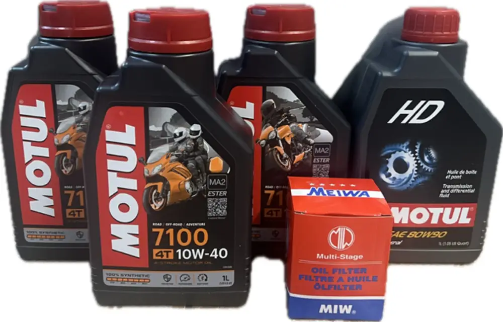 Finální Výprodej MOTUL Sada pro kompletní výměnu olejů LINHAI M565L, M570L PREMIUM