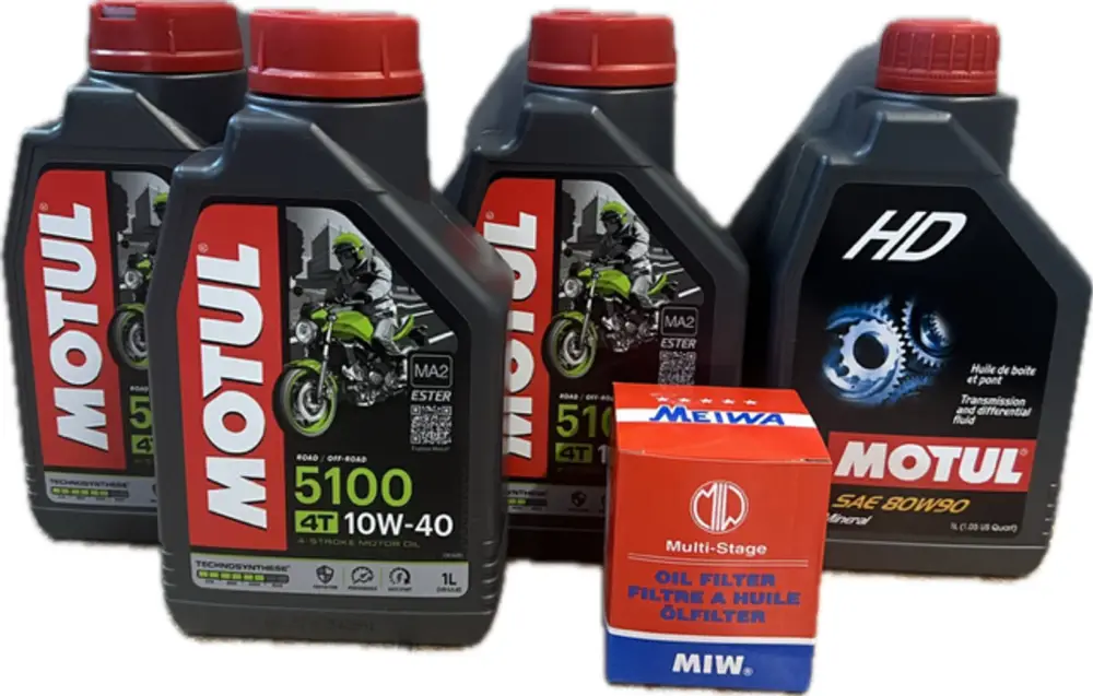 Nejlepší Cena MOTUL Sada pro kompletní výměnu olejů LINHAI M565L, M570L STANDARD