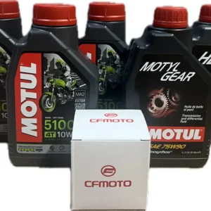 MOTUL Sada pro kompletní výměnu olejů CFMOTO X850/X1000 PREMIUM Akční Nabídka