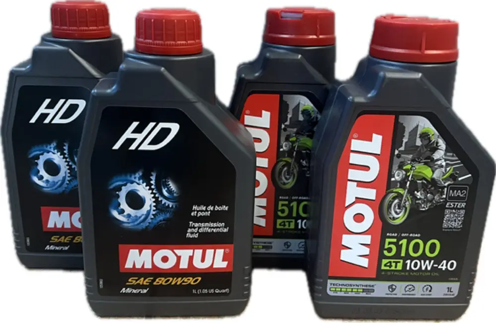 Hit Sezóny MOTUL Sada pro kompletní výměnu olejů LINHAI 260/300/400/370/420 STANDARD