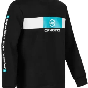 CFMOTO Pánská mikina Crewneck černá Výprodej