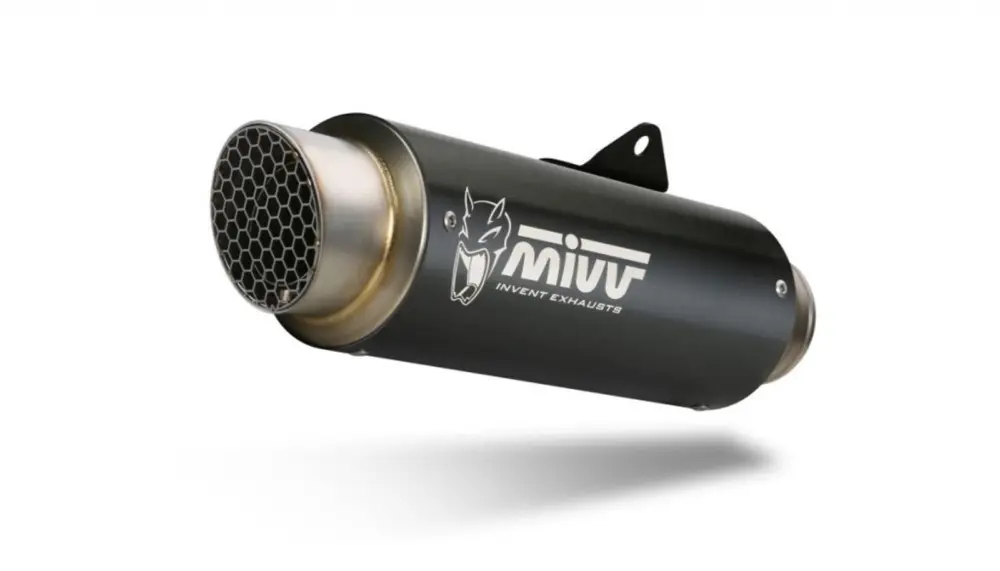 Výfuk kompletní 1x1 MIVV GP PRO S.055.LXBP Černá ocel Nejlepší Volba