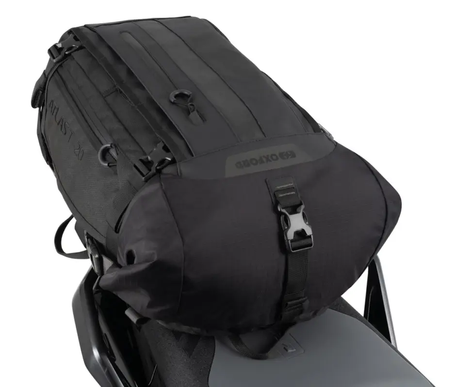 Značkový brašna na sedadlo spolujezdce Atlas T-20 Advanced Tourpack, OXFORD (černá, objem 20 l)