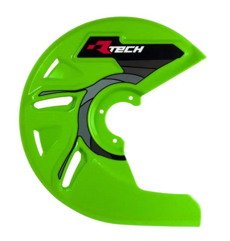 Cenová Bomba kryt předního kotouče, RTECH (zelený)