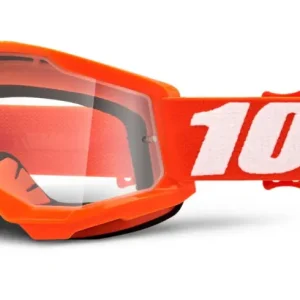 STRATA 2, 100% dětské brýle Orange, čiré plexi Akce