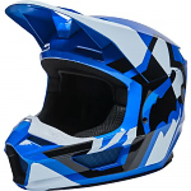 FOX MX přilba V1 LUX HELMET ECE blue Značkový