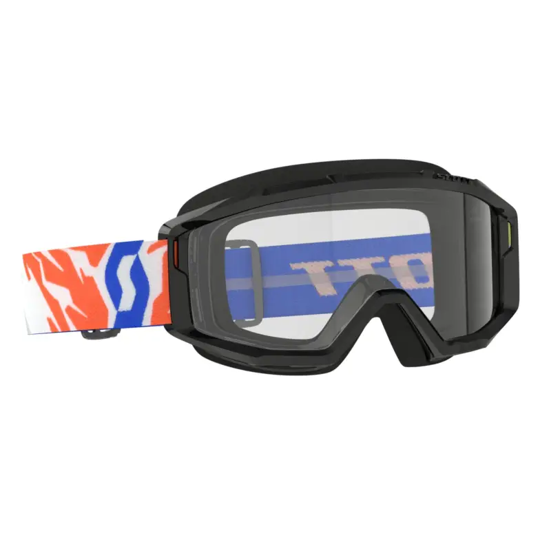 SCOTT Dětské motokrosové brýle PRIMAL YOUTH black clear Sezónní Sleva