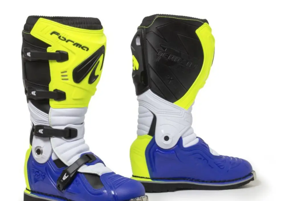 Nakupujte Hned FORMA Moto boty TERRAIN EVOLUTION TX fluo žluto modro bílé
