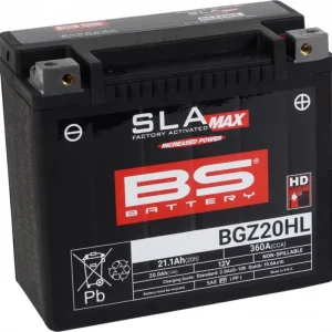 Továrně aktivovaná motocyklová baterie BS-BATTERY BGZ20HL SLA MAX Přímo Od Výrobce