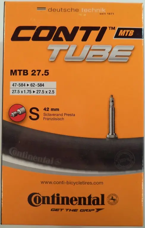 duše Continental MTB 27.5 (47/62-584) FV/42mm Ověřený
