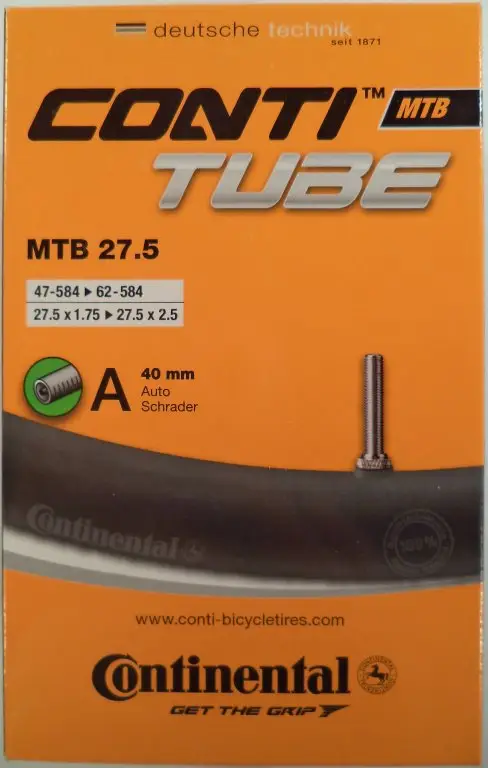 Rychlé Dodání duše Continental MTB 27.5 (47/62-584) AV/40mm