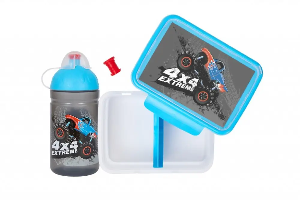 Originální set R&B box a lahev Monster Truck 500ml