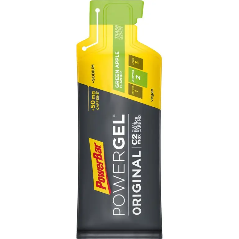 Gel PowerBar POWERGEL zelené jablko s kofeinem 41g Odeslání Ihned