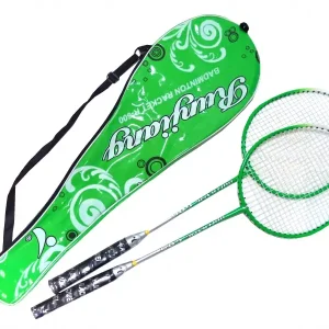 badmintonová sada DE LUXE zelená Originální