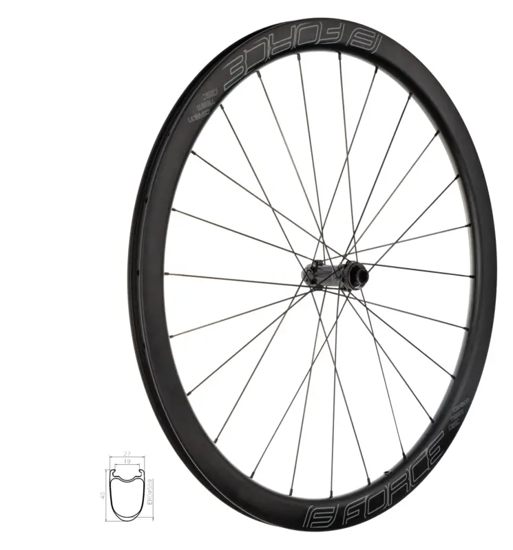 kolo přední siln. F TEAM SP KARBON DISC 40 plášť. Koupit Online