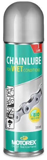 Nejprodávanější olej MOTOREX Chain Lube Wet spray 300ml