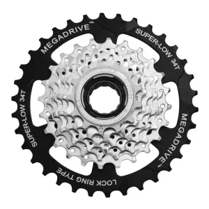 Levný kolečko 7 13-34z SunRace index lesklé