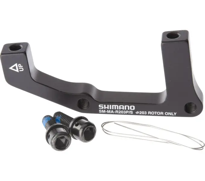 Cenový Hit adaptér kotoučové brzdy Shimano zadní 203mm standard original balení