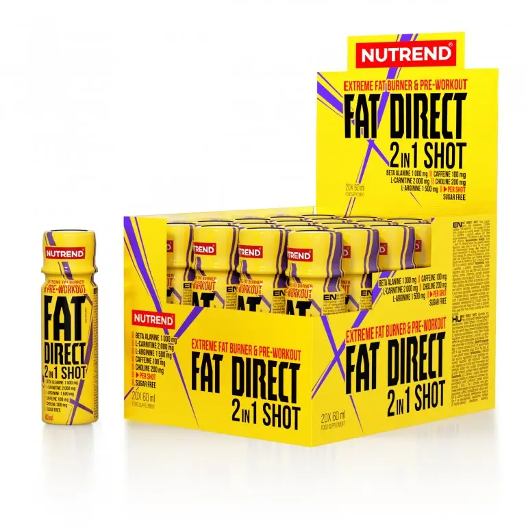 Expresní Doručení nápoj Nutrend Fat Direct Shot 20x60ml