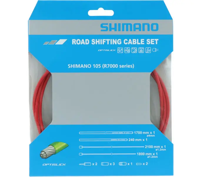 bowdeny+lanka Shimano R7000 SP41+RS900 OPTISLICK set červený Sezónní Sleva