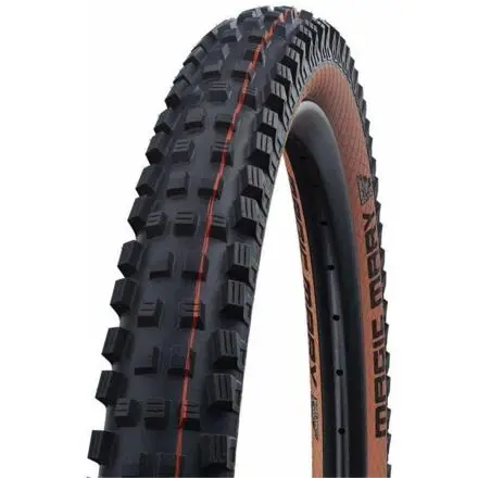 Levný plášť SCHWALBE Magic Mary Evolution Line 27.5"x2.40/62-584 kevlar hnědý bok