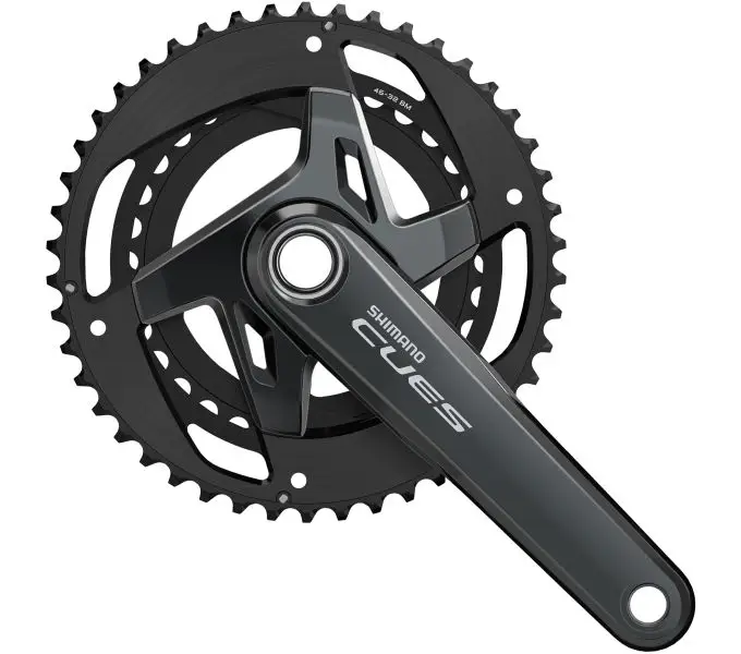 kliky Shimano CUES FC-U8000 2x11 46x32z 175mm černé bez krytu orig. balení Autentický