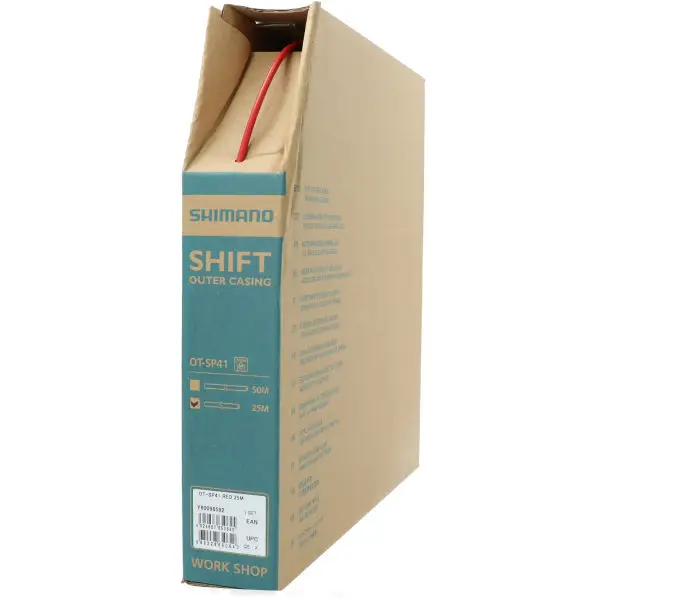 Bezpečná Platba bowden řadicí Shimano SP41 25m červený box